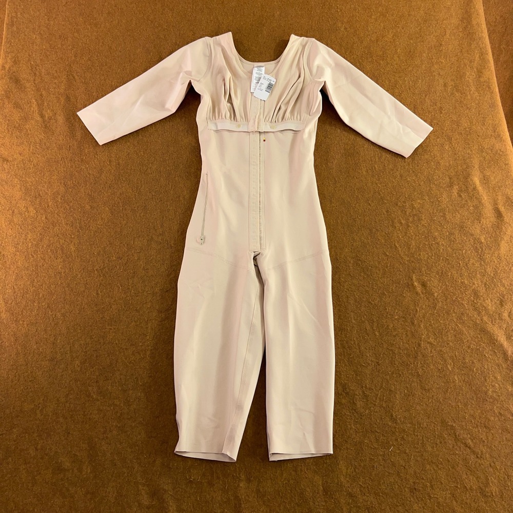 Sonryse Women M Beige High Compression Stage 1 Faja Colombianas Bodysuit NWT